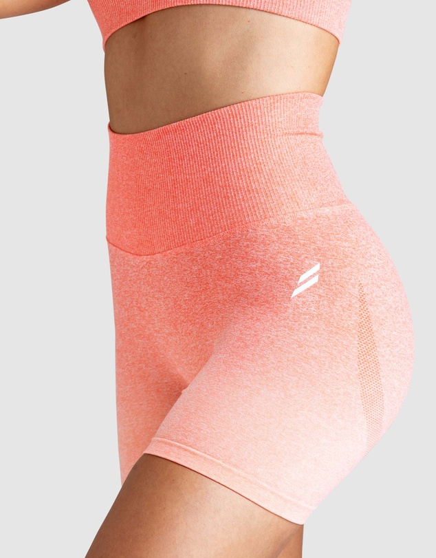 Doyoueven - Ombre Scrunch Seamless Shorts