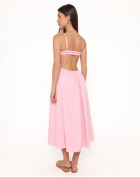 Petal & Pup - Venice Midi Dress - Pink