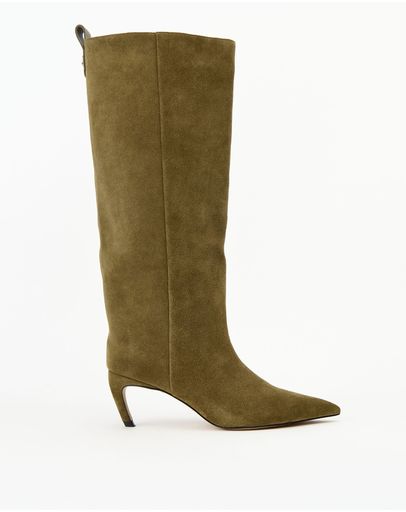 Khaki Suede