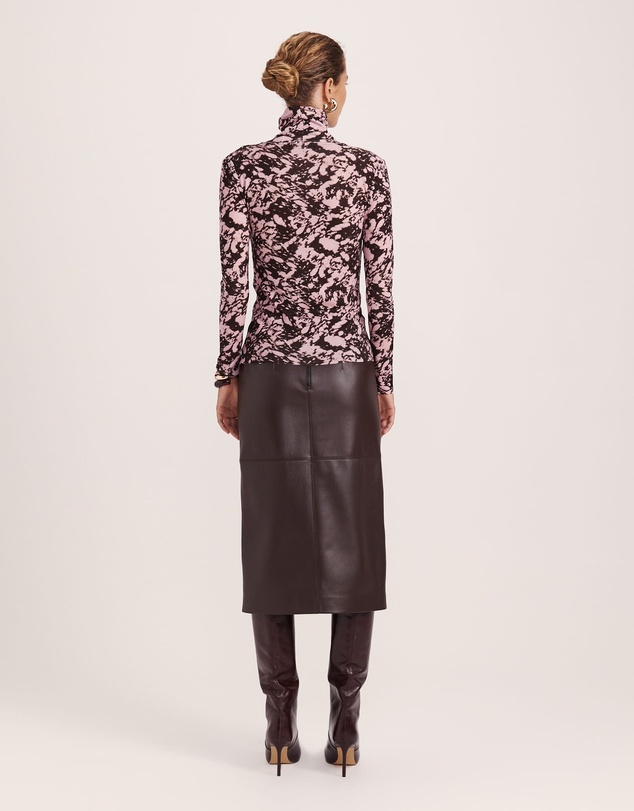 SABA - Truffle Wool Long Sleeve Top