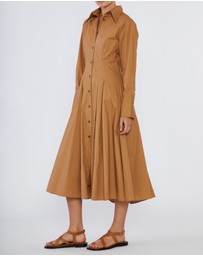 Amelius - Mattea Cotton Poplin Shirt Dress
