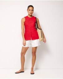 AERE - Amadi Linen Vest