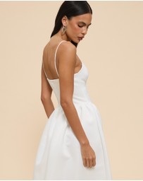 CHANCERY - Kayla Classic Square Neckline Gown