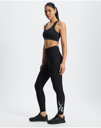 Reebok - High Rise Full Length Printed Tights