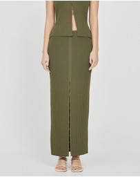 FRIEND of AUDREY - Mila Rib Skirt