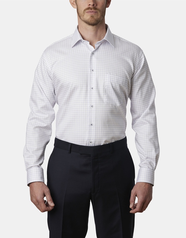 Abelard - Longchamp Check Classic Fit Shirt
