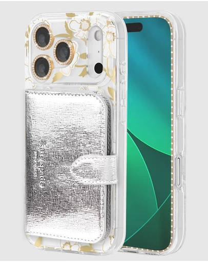 Kate Spade - Kate Spade Sunshine Floral MagSafe Wallet Bundle for iPhone 17 Pro Max