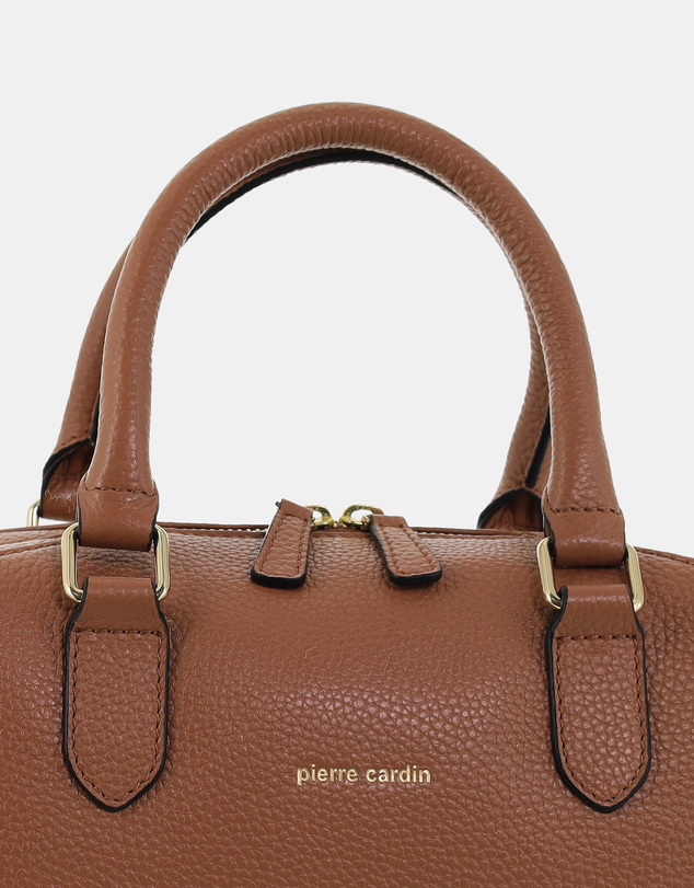 Pierre Cardin - Pierre Cardin Genuine Leather Tote Crossbody Bag