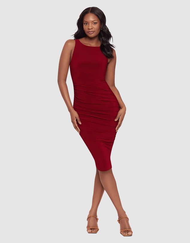 Miraclesuit Shapewear - Regi Bodycon Sleeveless Midi Shaping Dress
