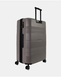 Pierre Cardin - Pierre Cardin 80cm Large Travel Hard Shell Suitcase