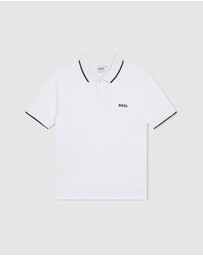 BOSS - Short Sleeve Polo - Kids-Teens