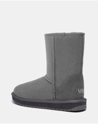 EVERAU - Australian Shepherd Ugg Short Classic Sheepskin Upper UGG Boots