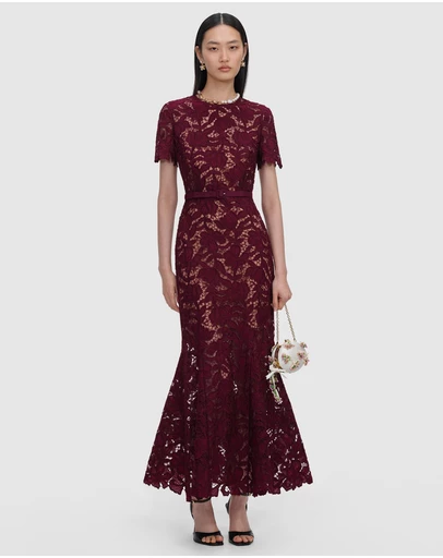 Self Portrait - Lace Midi Dress