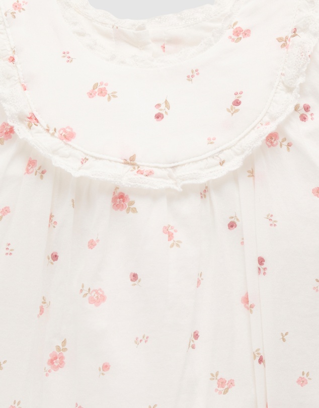 Purebaby - Rosebud Romper - Babies-Kids