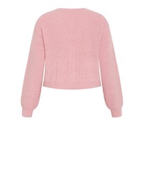 City Chic - Chloe Plush Knit Cardigan