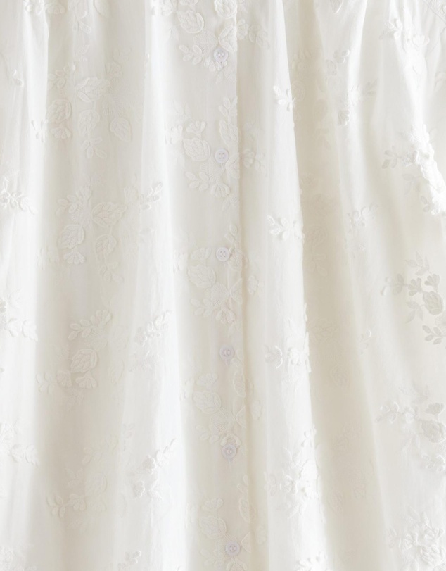 & Other Stories - Voluminous Floral-Appliqué Blouse