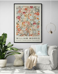 Inka Arthouse - Vintage Flower by William Morris Art Print