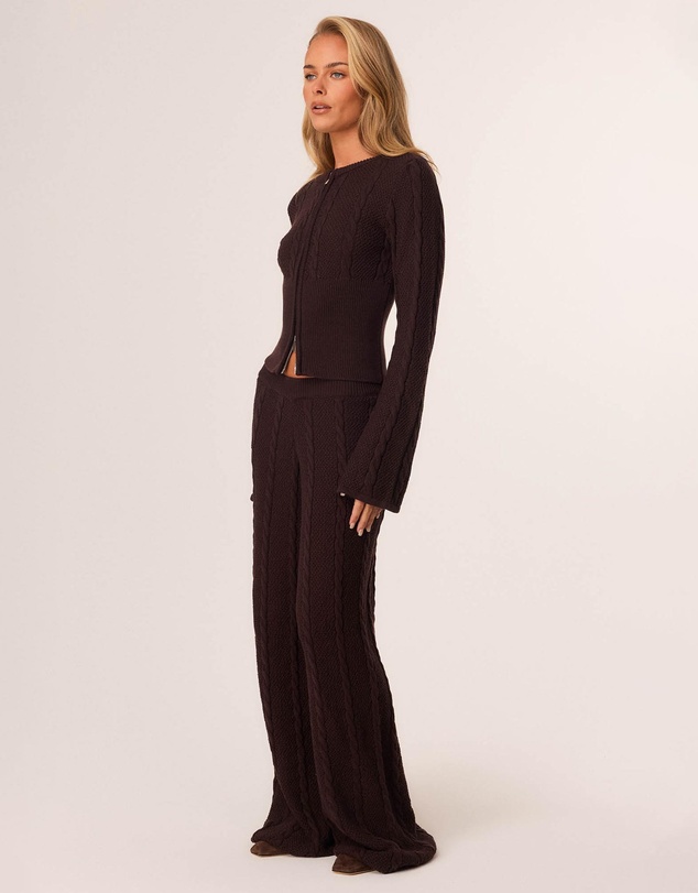 SNDYS - Cici Cable Knit Pants