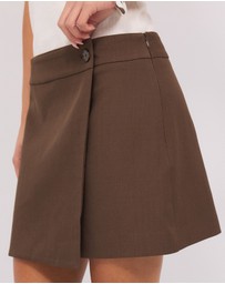 Calli - Remi Wrap Mini Skirt