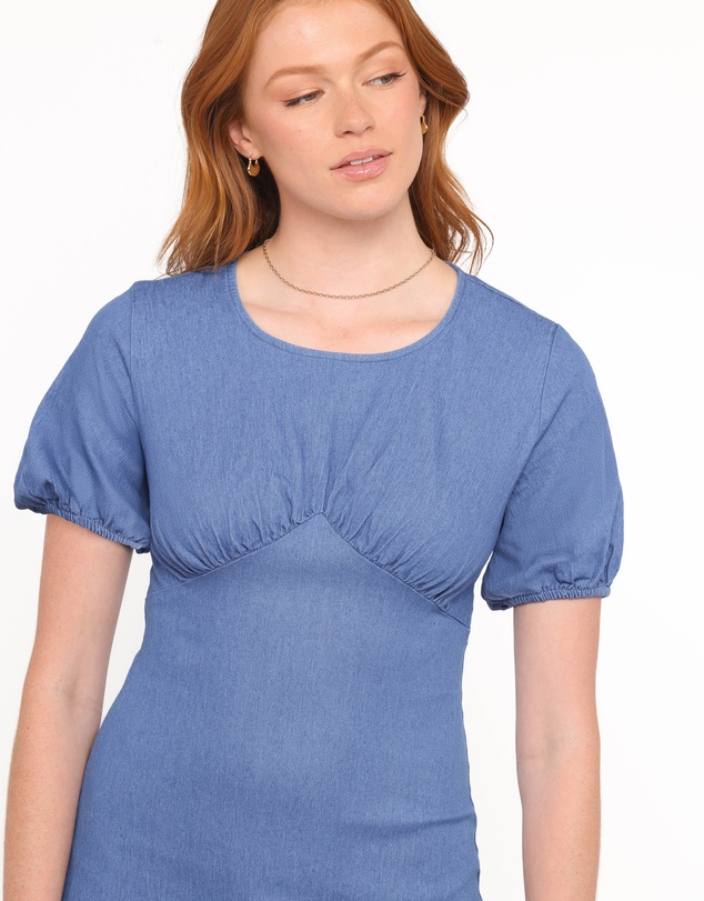 Petal & Pup - Piera Maxi Dress - Denim