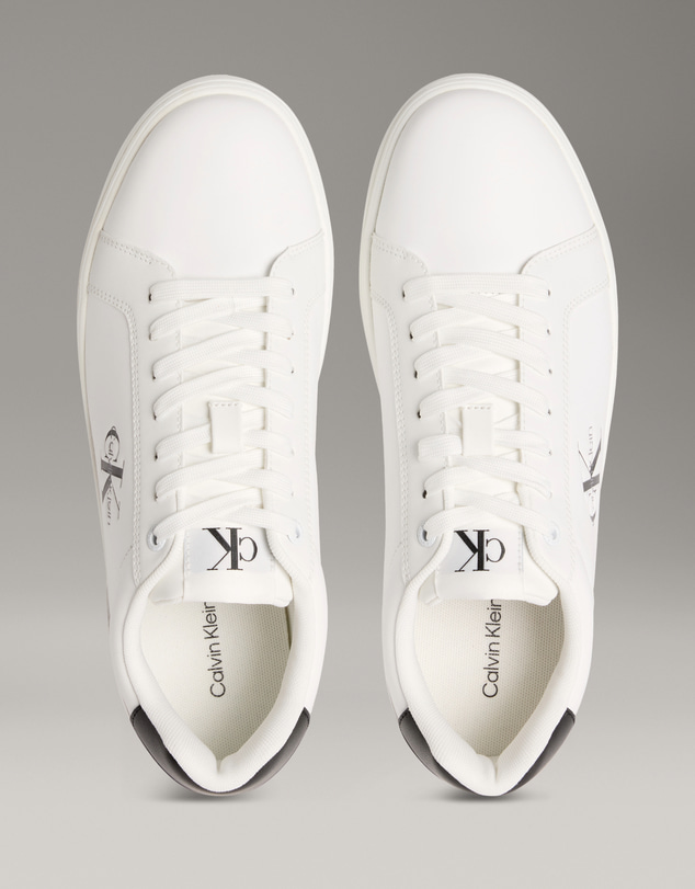 Calvin Klein - Classic Cupsole Mono Leather Sneakers