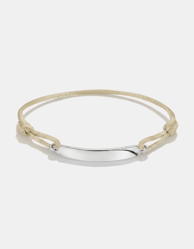 THOMAS SABO - THOMAS SABO Textile bracelet beige