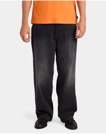 RVCA - Mens Stitch Baggy Denim Pants