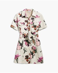 Desigual - Floral shirt dress