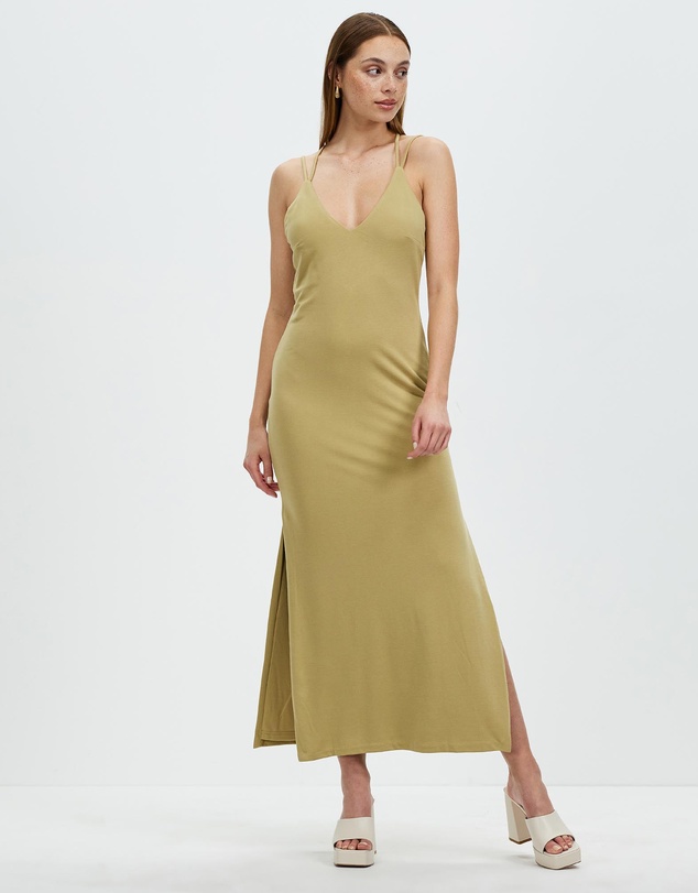 Third Form - Form Cross Back Midi Dress