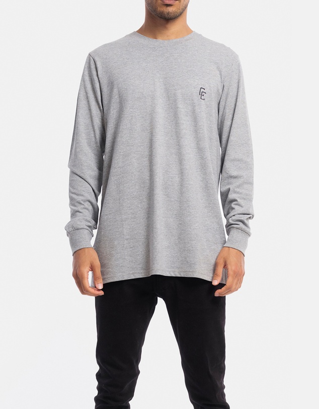 Counter Culture - Cypher Embroidery Long Sleeve Tee