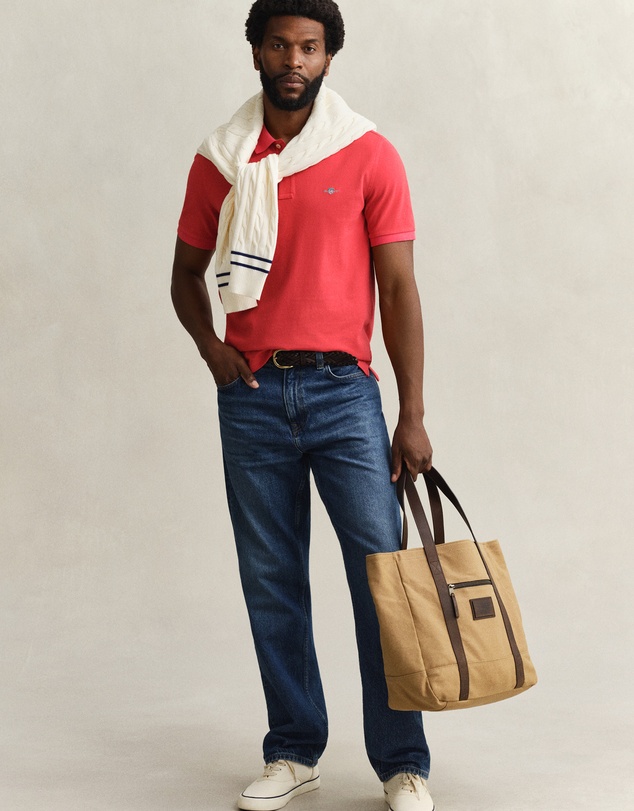 Gant - Regular Fit Shield Piqué Polo Shirt