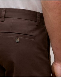Trenery - Regular Fit Chino in Coffee Bean