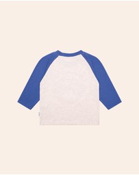 Huxbaby - Ski Hux Raglan Long Sleeve Top - ICONIC EXCLUSIVE - Babies-Kids