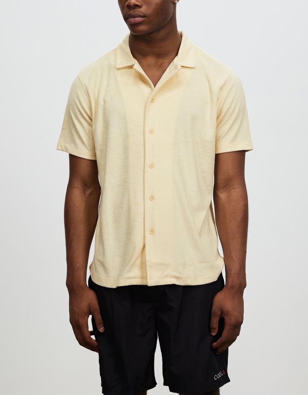 B.Cools - Holiday Terry Short-Sleeve Shirt