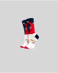 KAJA Clothing - Interesting Colorful Christmas Socks Novel and Comfortable Holiday Socks