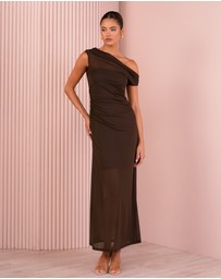 Azzurielle - Taylen One Shoulder Maxi Dress