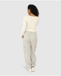 Belle & Bloom - Perfect Match Cargo Trackpants