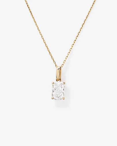 Michael Hill - 1.00 Carat TW Laboratory-Grown Diamond Pendant in 10kt Yellow Gold
