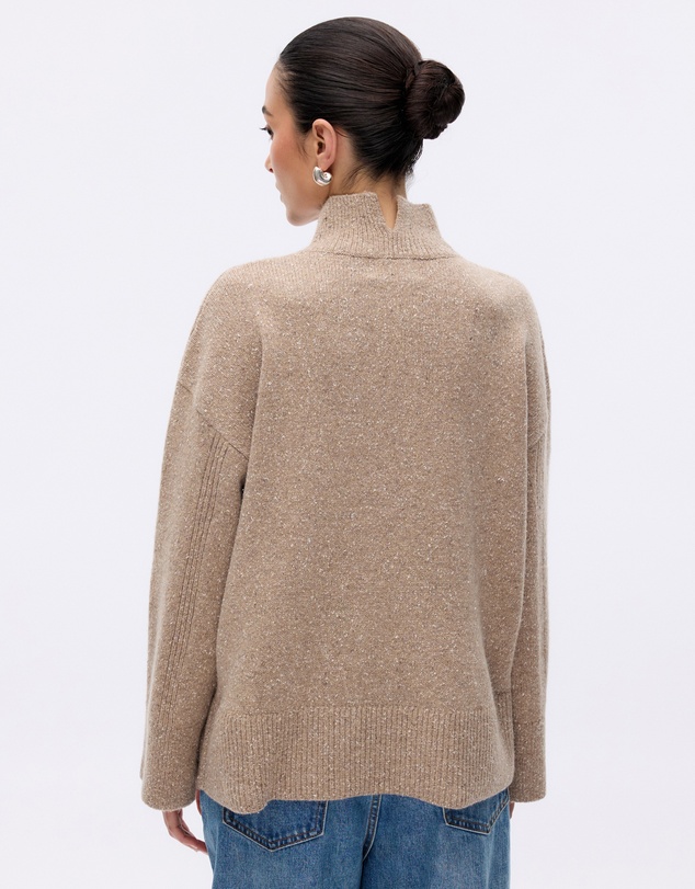 Minima Esenciales - Rae Merino Wool Silk Blend Jumper