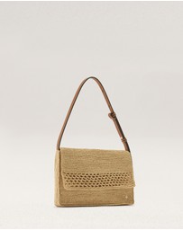 Helen Kaminski - Poppy Raffia Crochet Crossbody