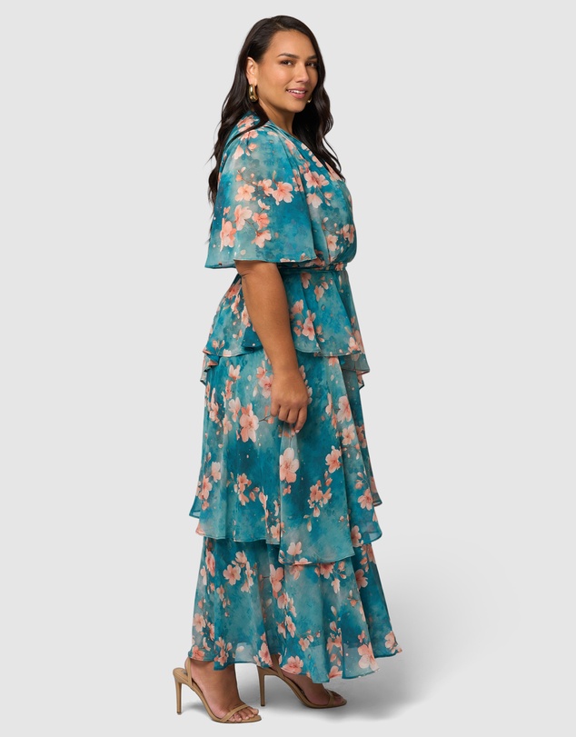 Pink Dusk by Curve Project - Hypnotic Maxi Dress