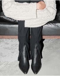 & Other Stories - Stretch-Leather Ankle Boots