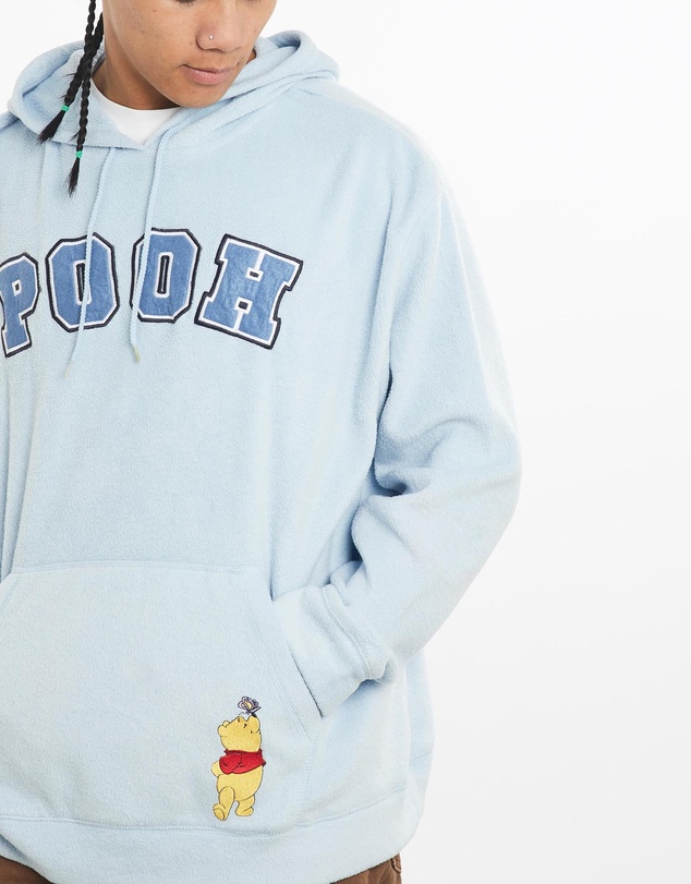 Vintage by The Real Deal - Pre Loved - Vintage Disney Winnie The Pooh Hooded Fleece Sweatshirt