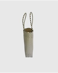 Mimmi Terra - Woven Shopper Tote Affogato