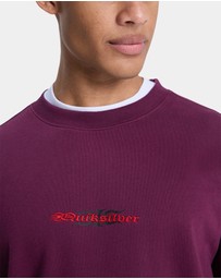 Quiksilver - Mens Mercury Trident Crew Neck