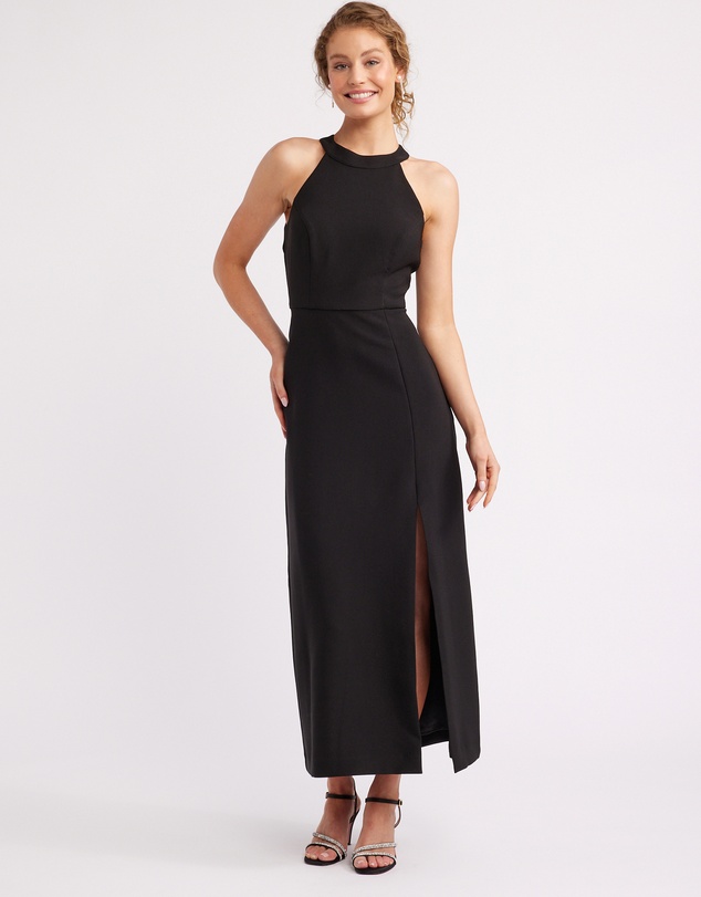Review - Barcelona Backless Halter Dress