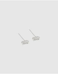 Kirstin Ash - Contour Topaz Studs