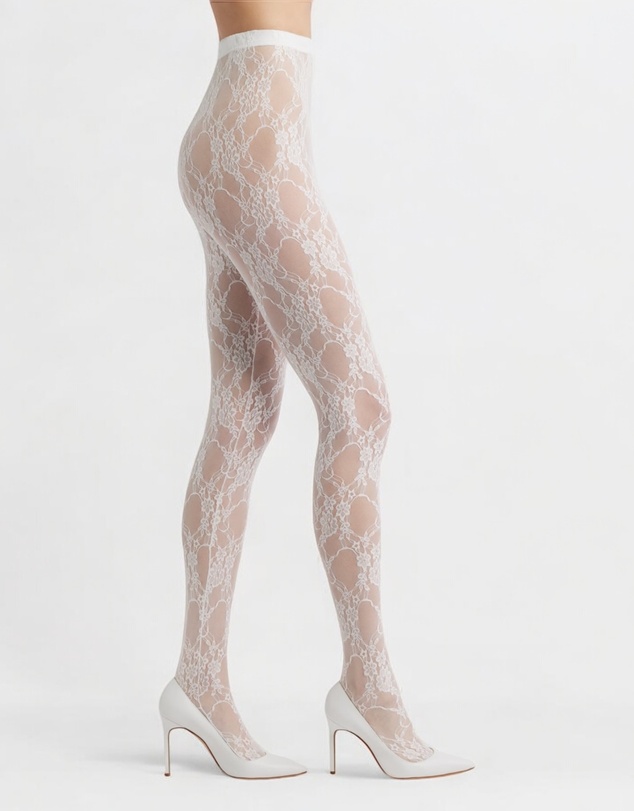 High Heel Jungle - Femme Lace Premium Tights