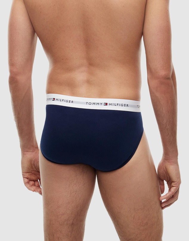 Tommy Hilfiger - 3-Pack Signature Logo Contrast Waistband Briefs