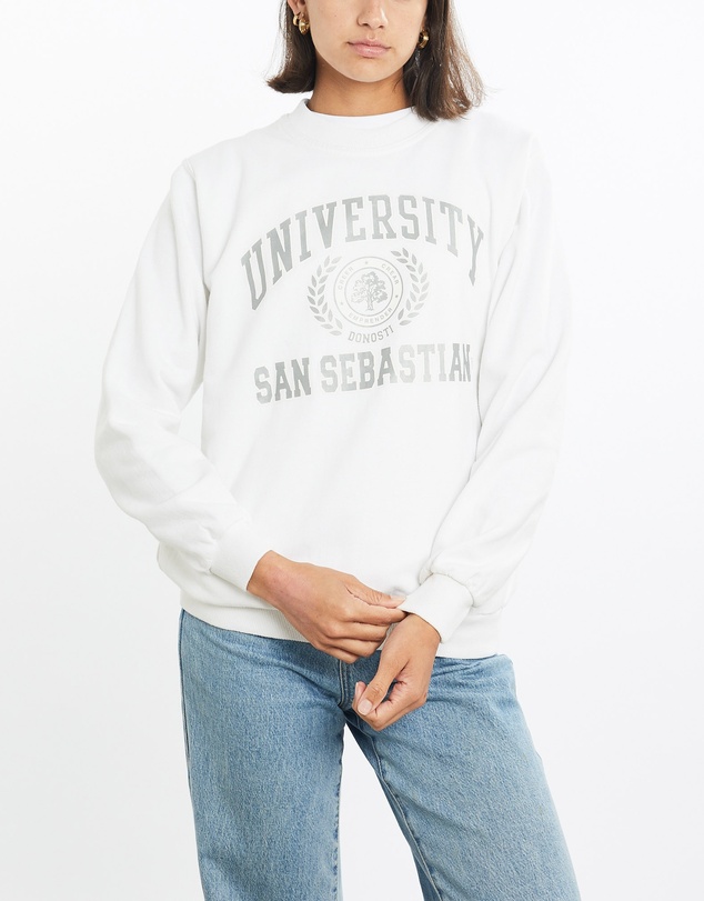 Vintage by The Real Deal - Pre Loved - Vintage 90s University of San Sebastian Sweatshirt